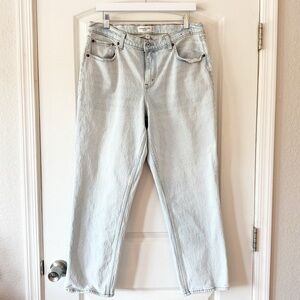 ABERCROMBIE The Straight Mid Rise Jeans Curve Love